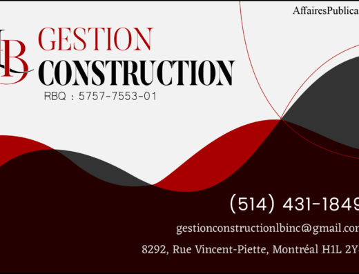 GESTION CONSTRUCTION L.B. INC