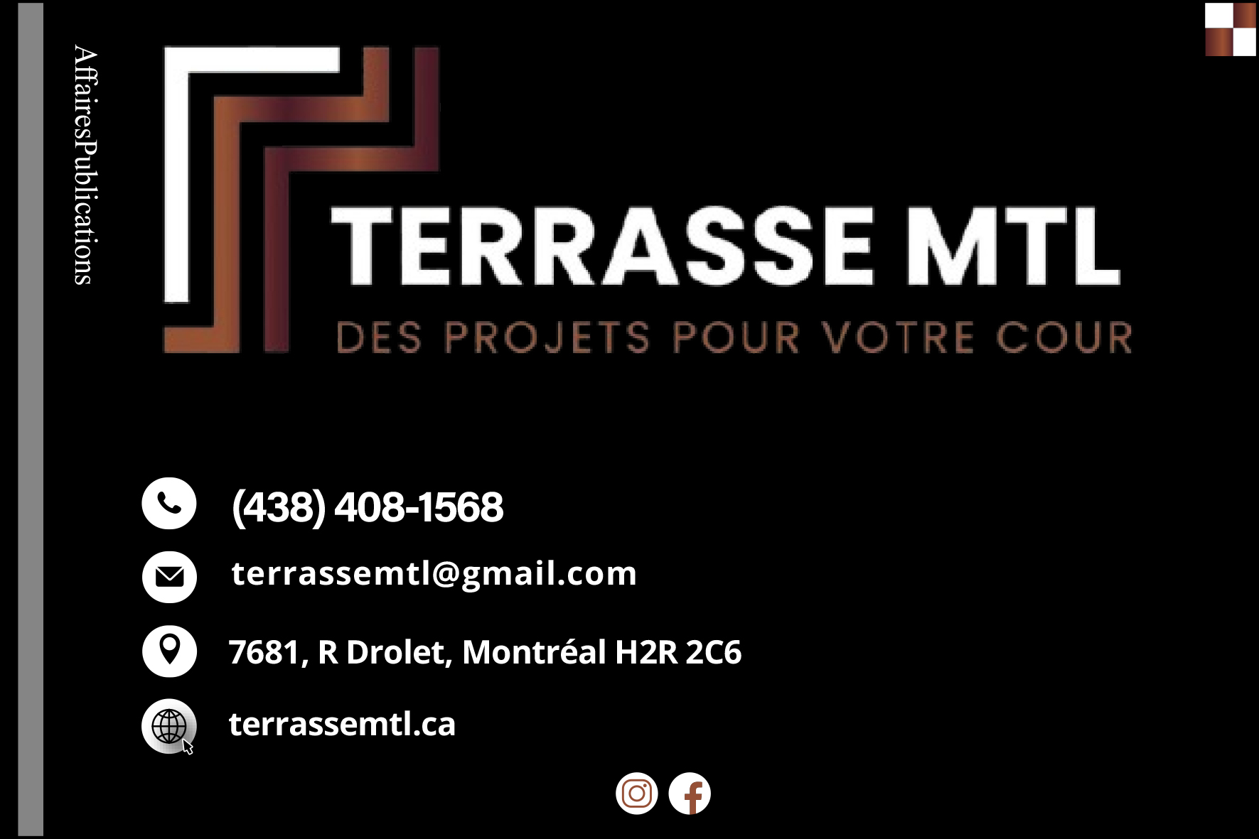 TERRASSE MTL INC