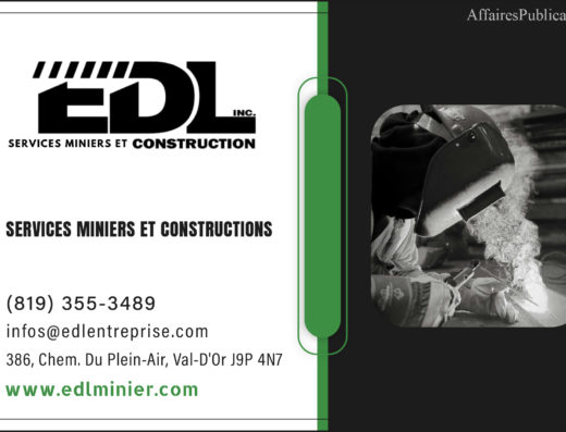 EDL SERVICES MINIERS ET CONSTRUCTION INC