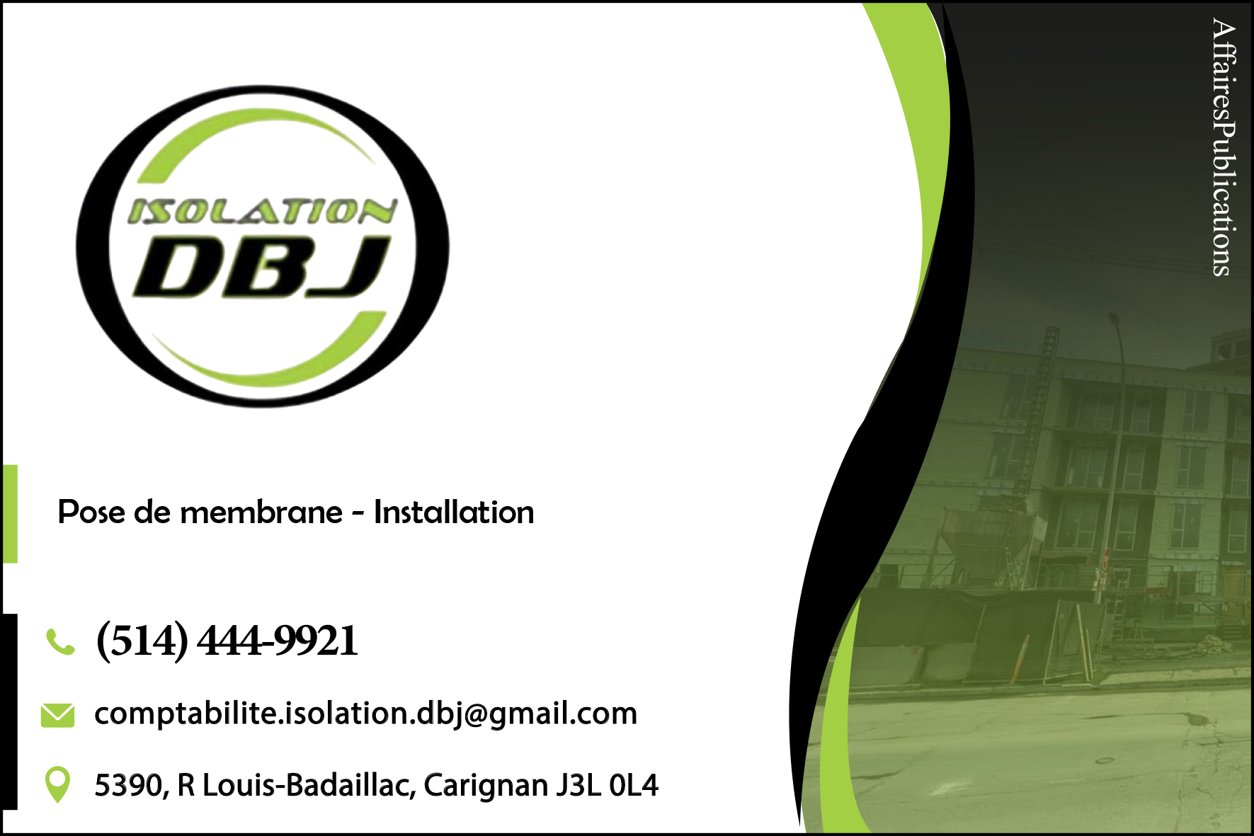 ISOLATION DBJ INC