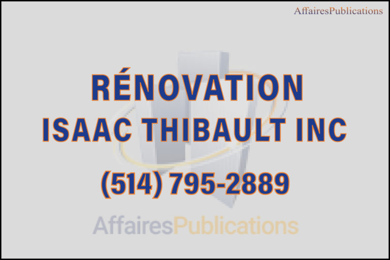 RÉNOVATION ISAAC THIBAULT INC