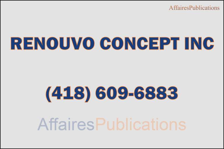 RENOUVO CONCEPT INC