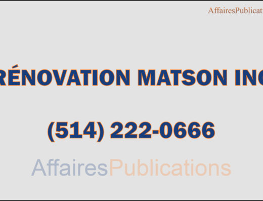 RÉNOVATION MATSON INC