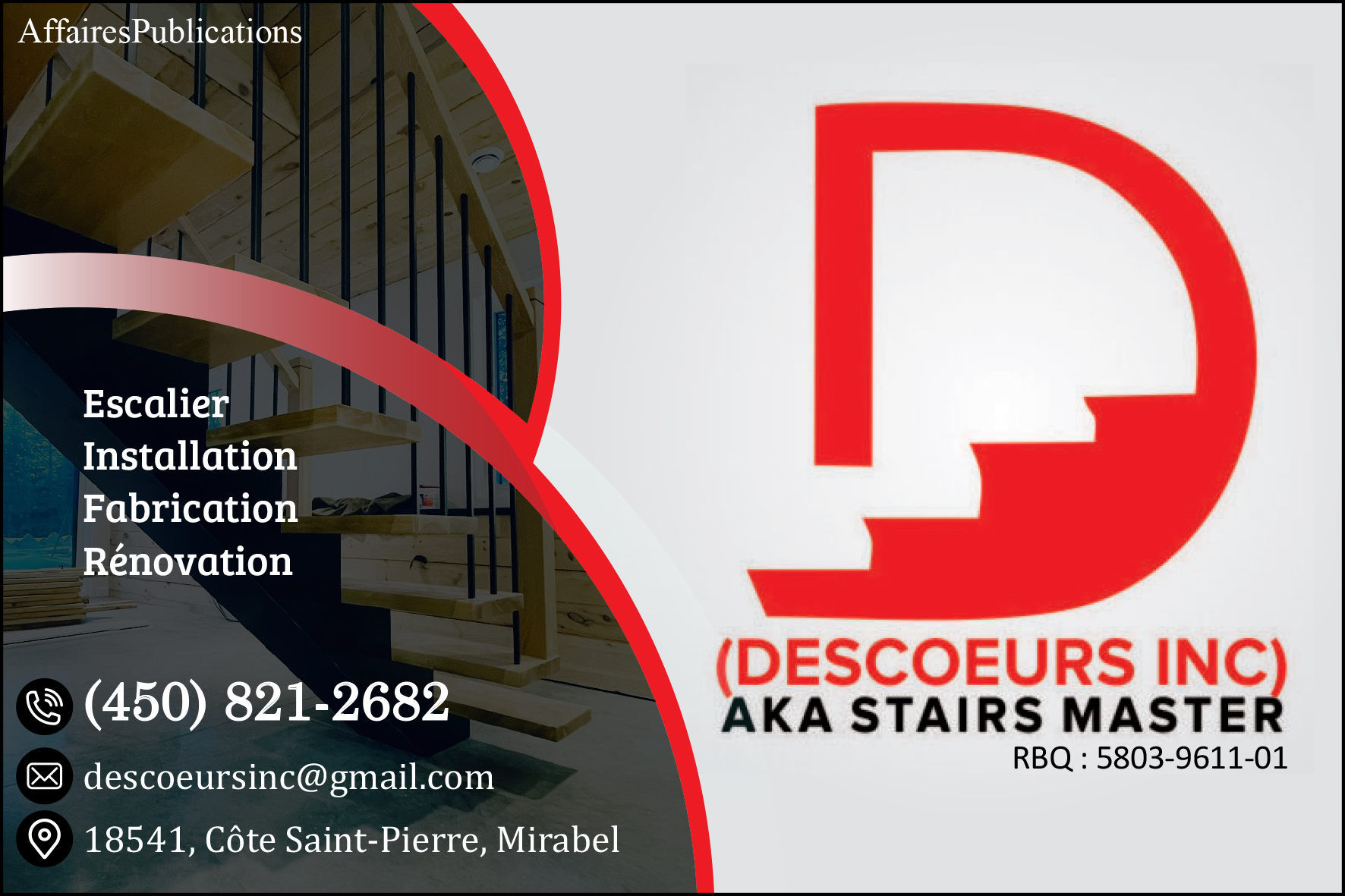 DESCOEURS INC