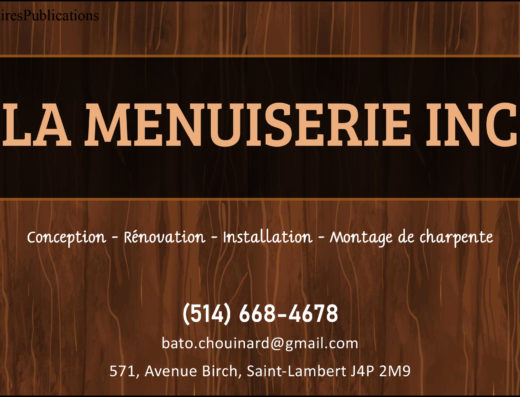 LA MENUISERIE INC