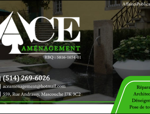 ACE AMÉNAGEMENT INC