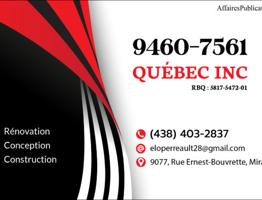 9460-7561 QUÉBEC INC
