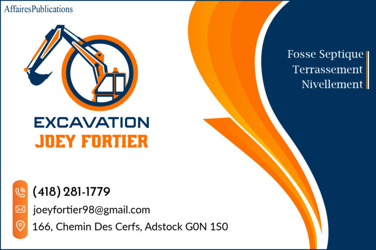 EXCAVATION JOEY FORTIER INC