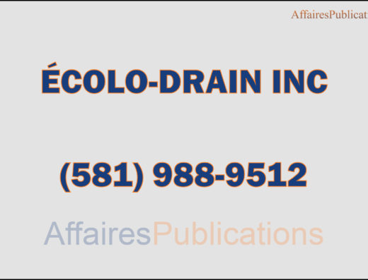 ÉCOLO-DRAIN INC