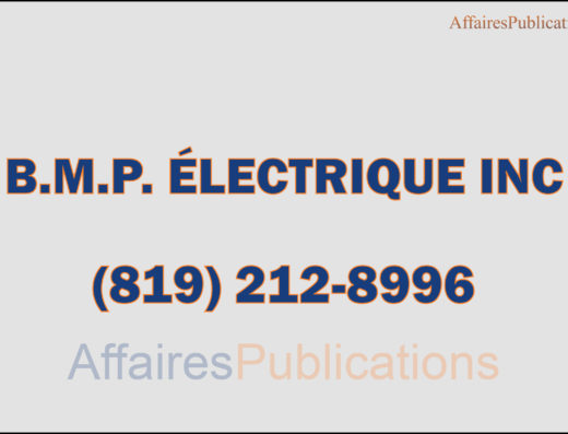 B.M.P. ÉLECTRIQUE INC