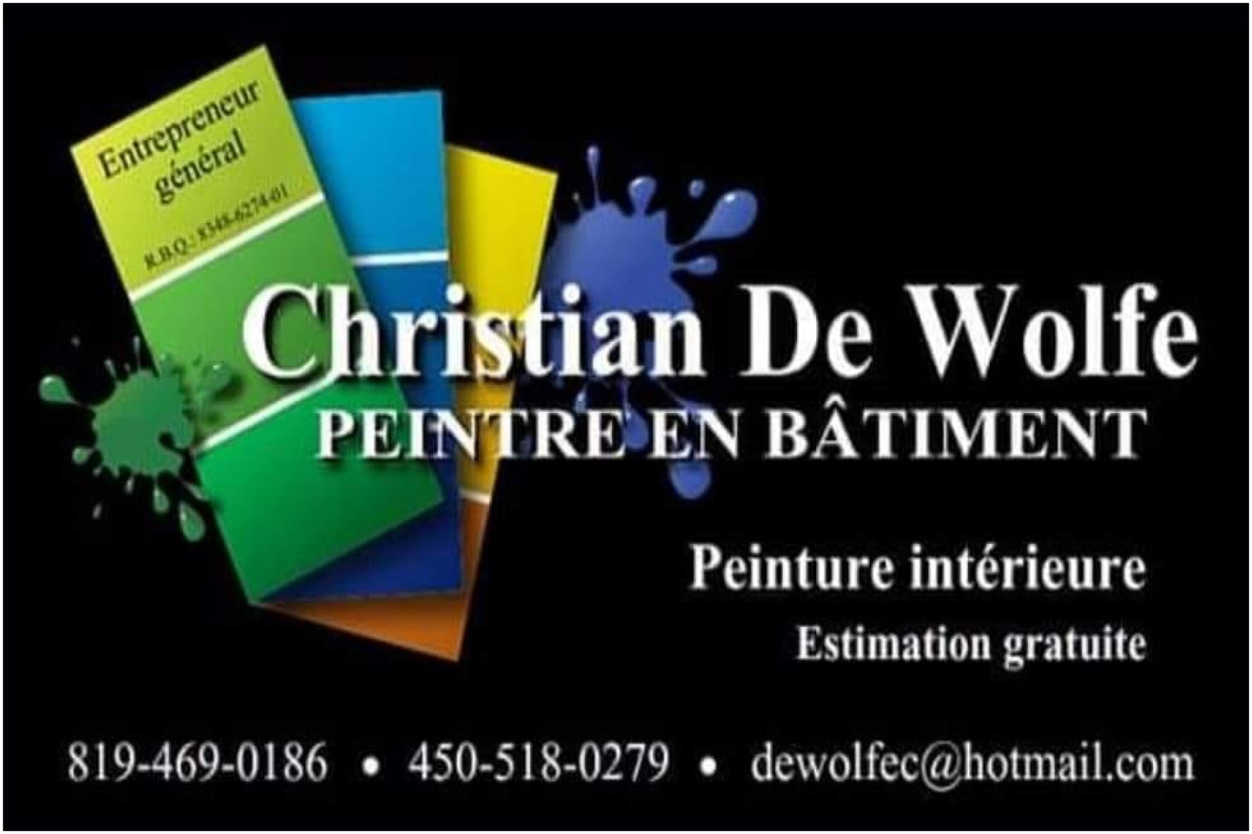 PEINTURE-RÉNOVATION C.D.W. ENR