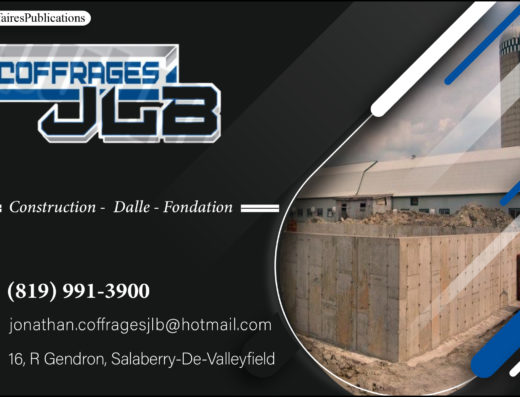 COFFRAGES JLB <br/> 9430-9903 QUÉBEC INC