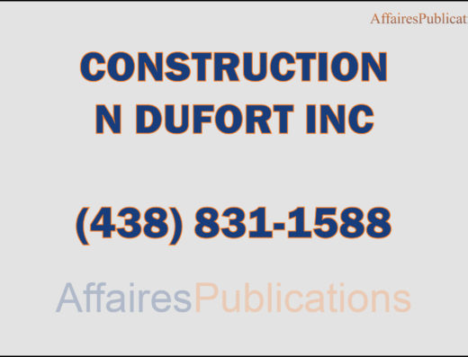 CONSTRUCTION N DUFORT INC