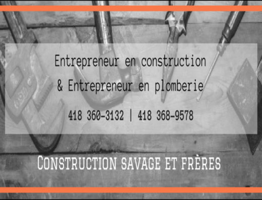 CONSTRUCTION SAVAGE ET FRÈRES