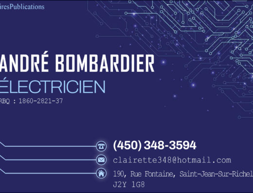ANDRÉ BOMBARDIER<br/>ÉLECTRICIEN INC