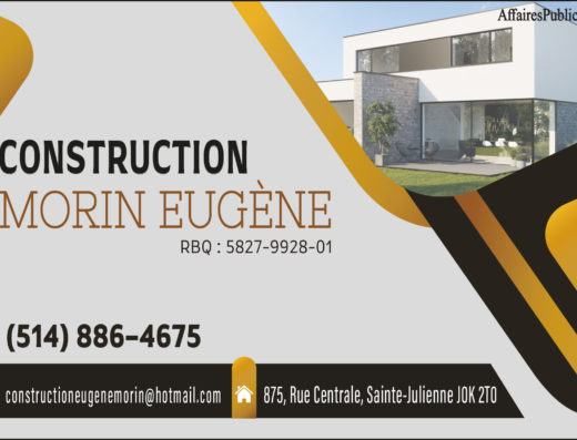 CONSTRUCTION MORIN EUGÈNE INC