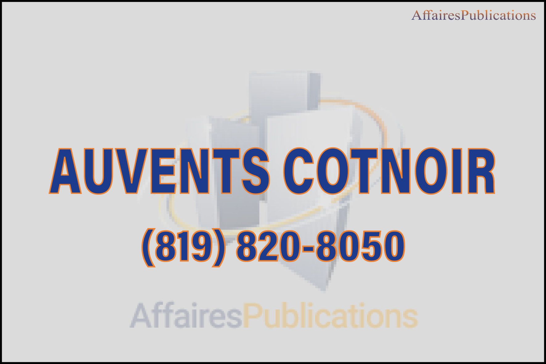 AUVENTS COTNOIR