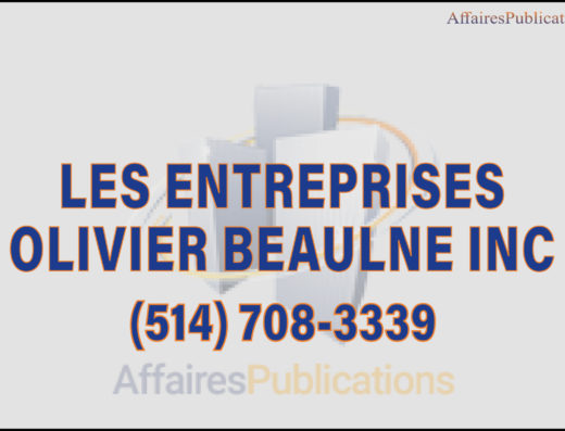 LES ENTREPRISES<br/>OLIVIER BEAULNE INC