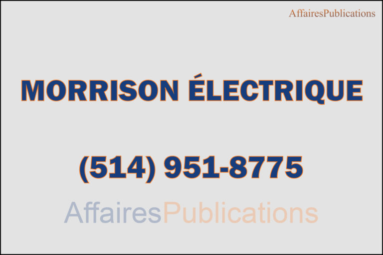 MORRISON ÉLECTRIQUE
