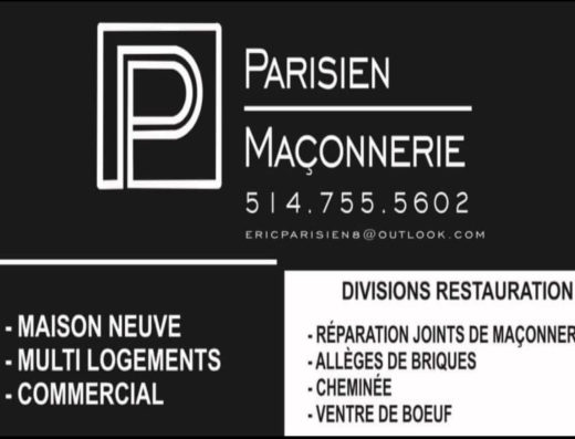 PARISIEN MAÇONNERIE INC