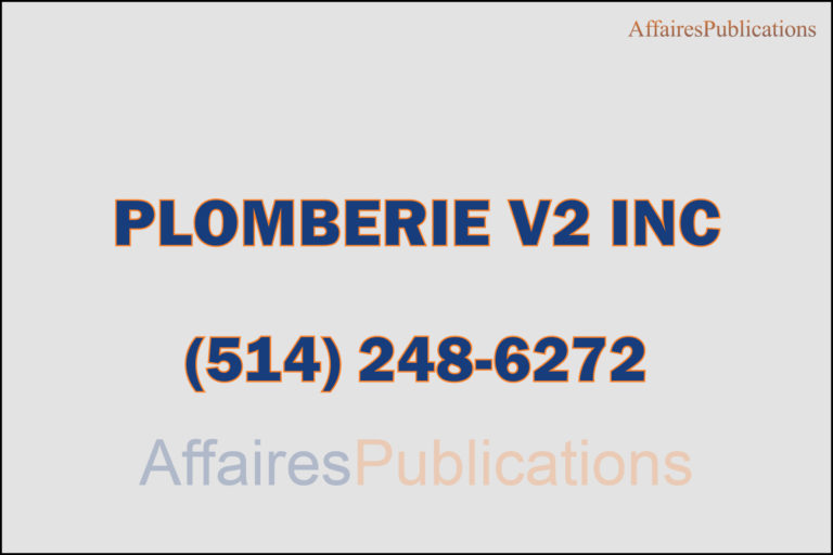 PLOMBERIE V2 INC