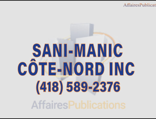 SANI-MANIC CÔTE-NORD INC