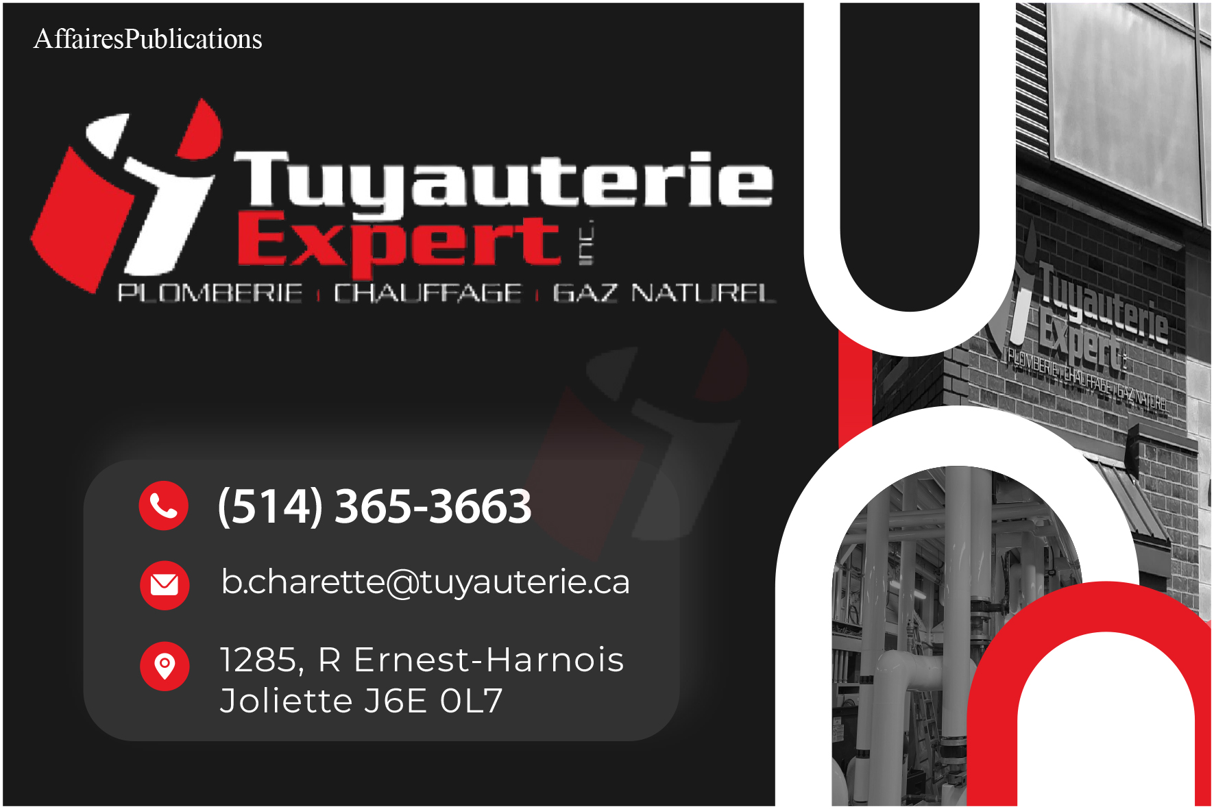 TUYAUTERIE EXPERT INC