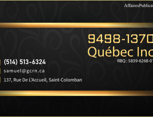 9498-1370 QUÉBEC INC