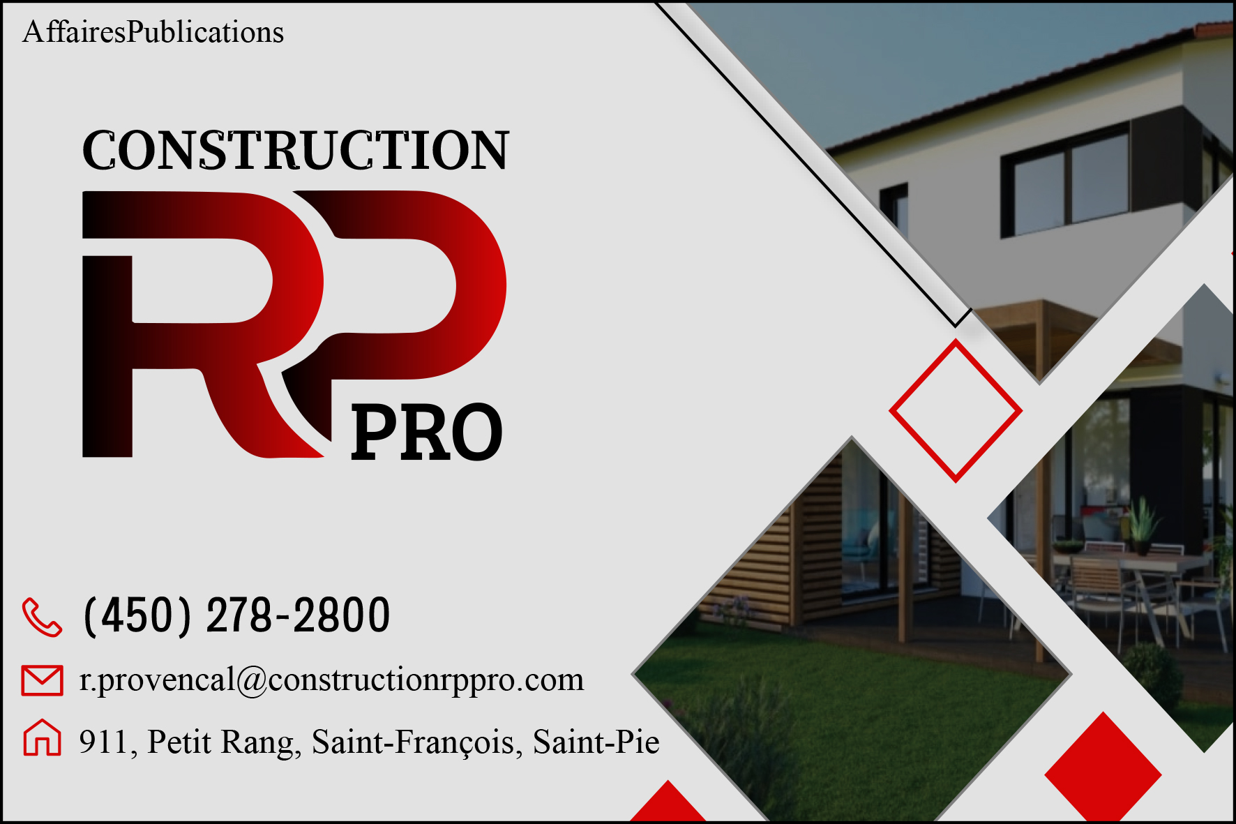 CONSTRUCTION RP PRO INC