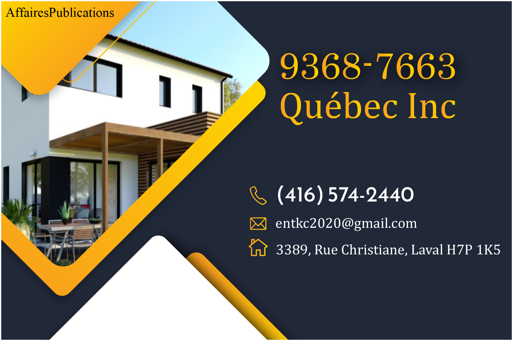9368-7663 QUÉBEC INC