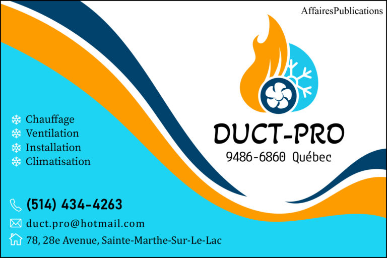 DUCT-PRO 9486-6860 QUÉBEC INC