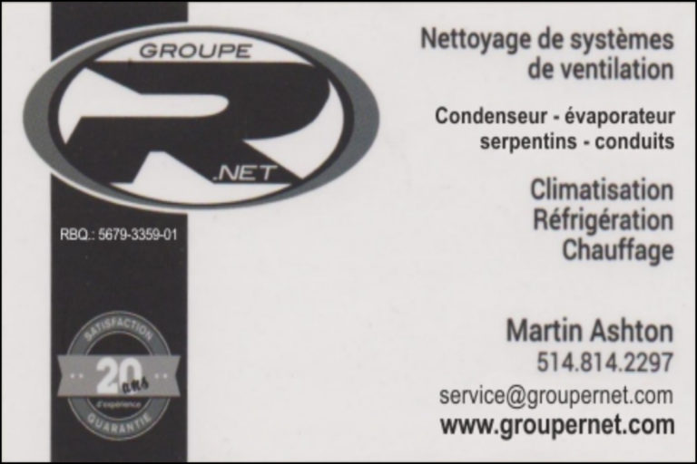 GROUPE R NET <br/> 9291-6287 QUÉBEC INC