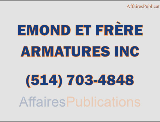 EMOND ET FRÈRE ARMATURES INC