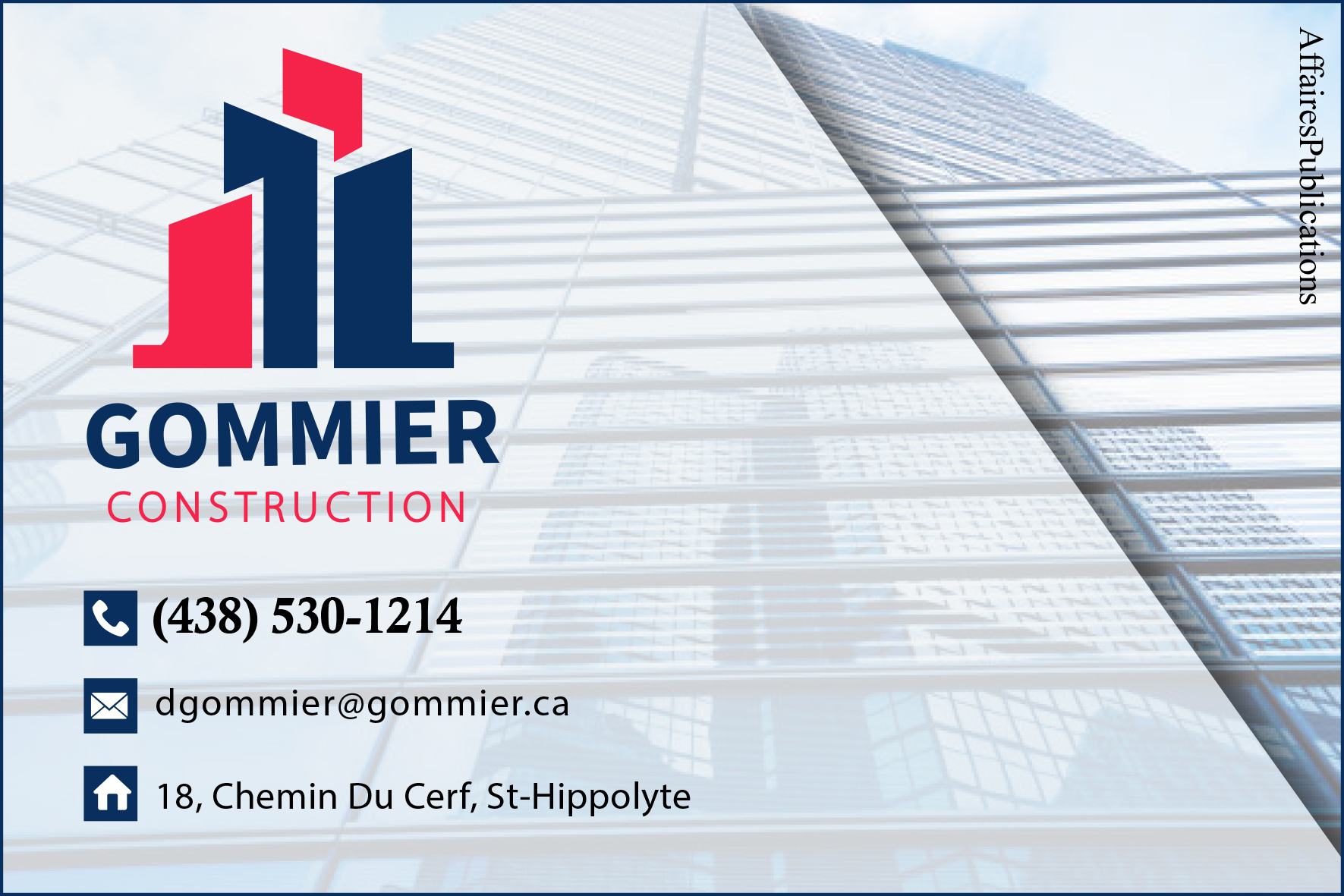 GOMMIER CONSTRUCTION INC