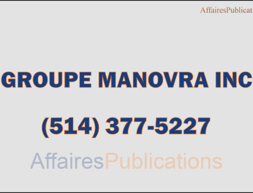 GROUPE MANOVRA INC