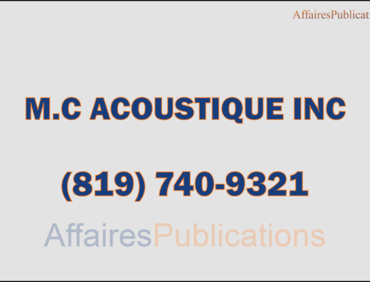 M.C ACOUSTIQUE INC