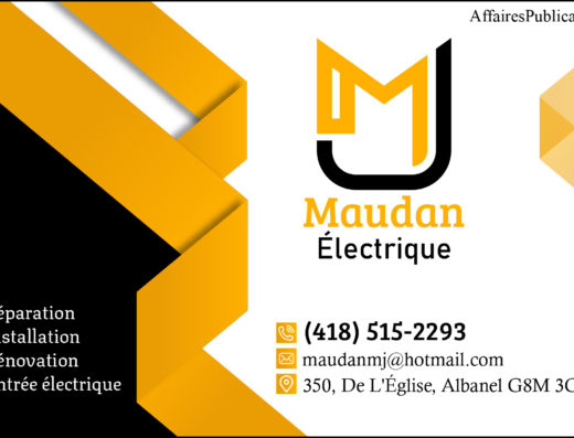 MAUDAN MJ ÉLECTRIQUE <br/> 9281-3864 QUÉBEC INC