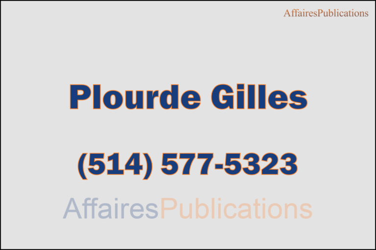 PLOURDE GILLES