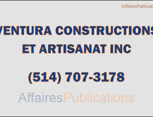 VENTURA CONSTRUCTIONS ET ARTISANAT INC