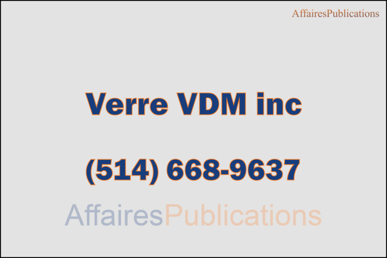 VERRE VDM INC