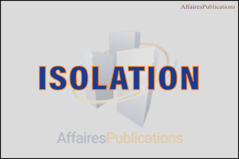 ISOLATION
