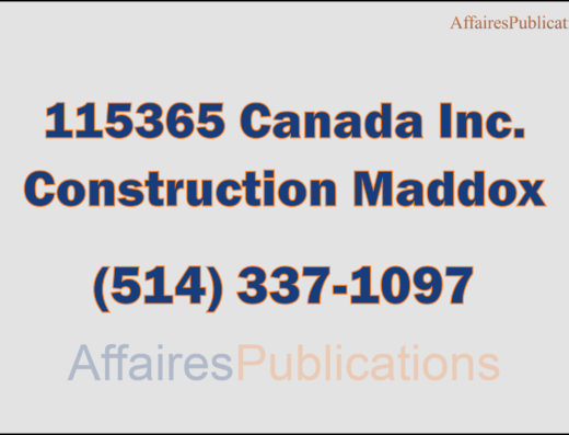 115365 CANADA INC <br/> CONSTRUCTION MADDOX