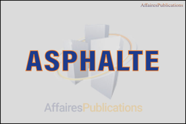 ASPHALTE