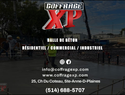 COFFRAGE XP <br/> 9217-7658 QUÉBEC INC