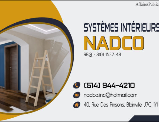SYSTÈMES INTÉRIEURS NADCO INC