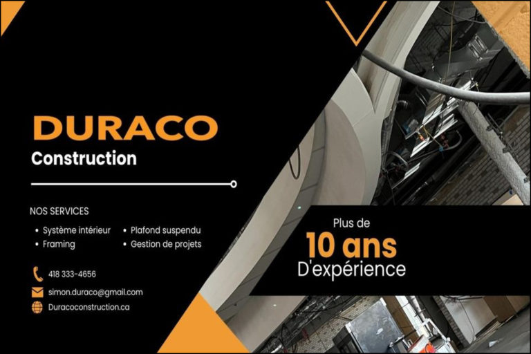 DURACO CONSTRUCTION INC