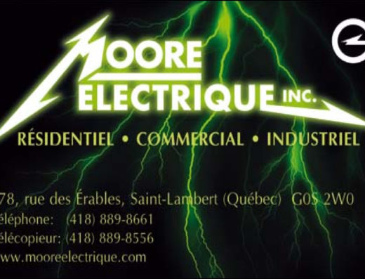 MOORE ÉLECTRIQUE INC