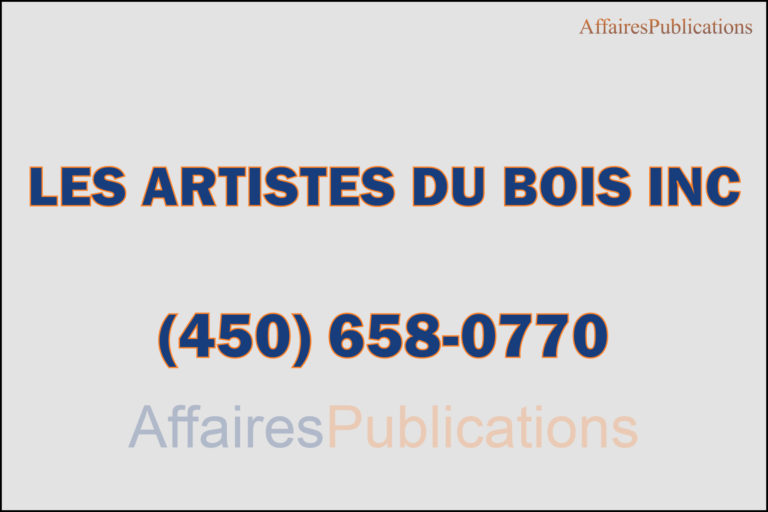 LES ARTISTES DU BOIS INC