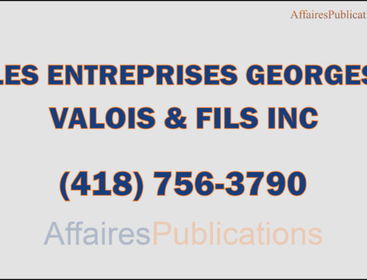 LES ENTREPRISES GEORGES VALOIS & FILS INC
