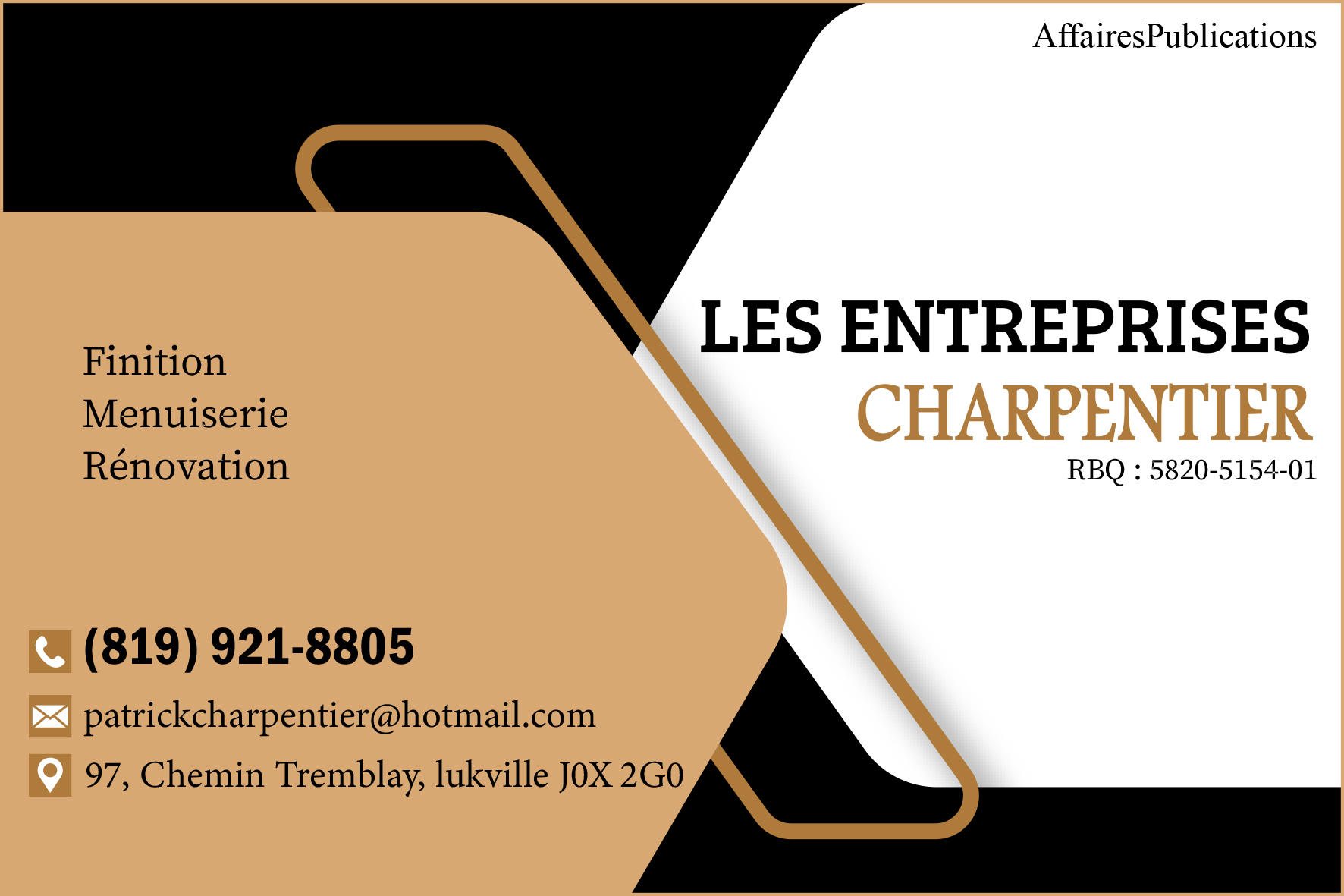 LES ENTREPRISES CHARPENTIER